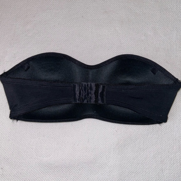 Strapless Bra Black 32B Gilligan & O'Malley Seamless Smooth - Picture 4 of 8